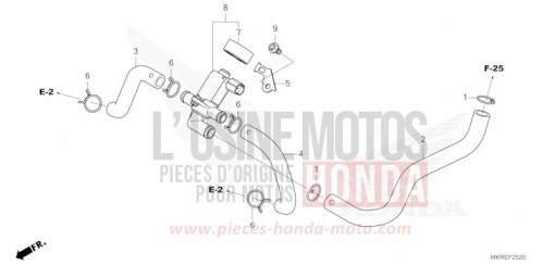 AIR INJECTION CONTROL VALVE CBR1000STR de 2024